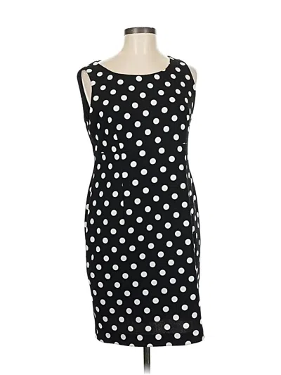 Pre-owned Kasper Cocktail Dress In Black