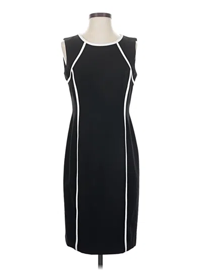Pre-owned Kasper Cocktail Dress In Black