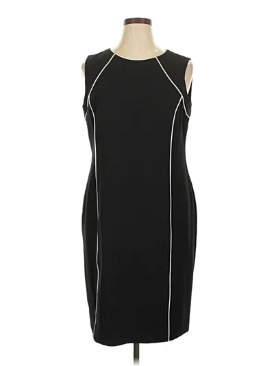 Pre-owned Kasper Cocktail Dress In Black
