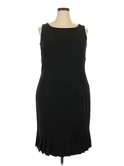 Kasper Cocktail Dress In Black