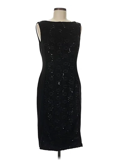 Pre-owned Kasper Cocktail Dress In Black