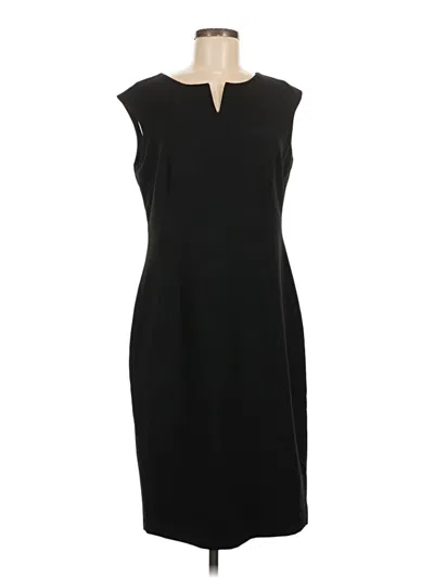 Pre-owned Kasper Cocktail Dress In Black