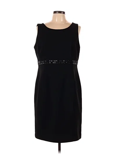 Pre-owned Kasper Cocktail Dress In Black