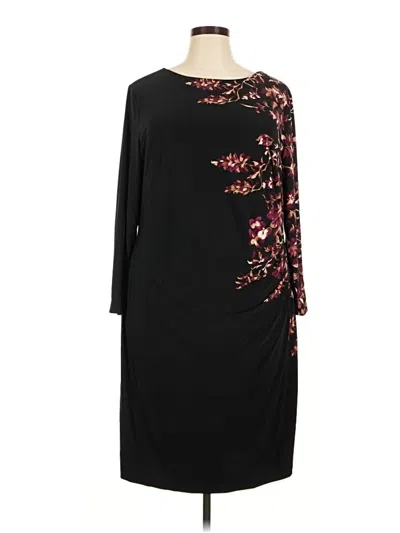Pre-owned Kasper Cocktail Dress In Black