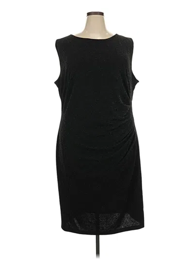 Pre-owned Kasper Cocktail Dress In Black