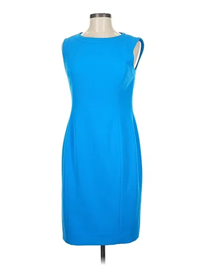 Pre-owned Kasper Cocktail Dress In Blue