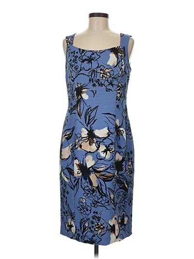 Pre-owned Kasper Cocktail Dress In Blue
