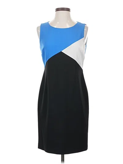 Pre-owned Kasper Cocktail Dress In Blue