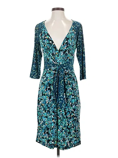 Pre-owned Kasper Cocktail Dress In Blue
