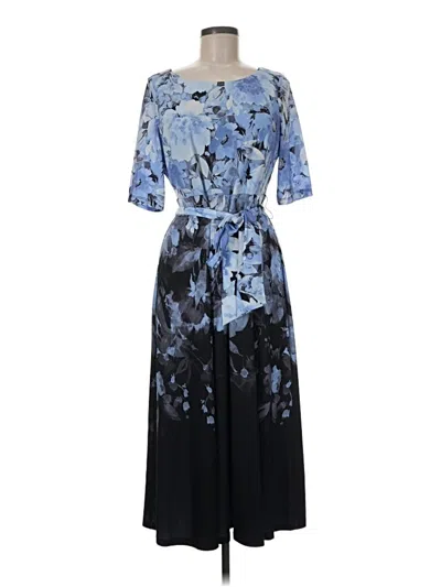Pre-owned Kasper Cocktail Dress In Blue