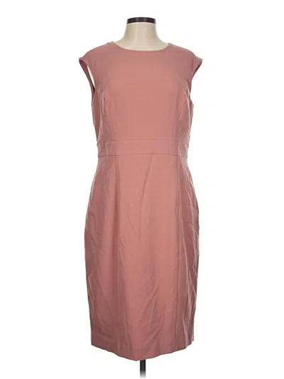 Pre-owned Kasper Cocktail Dress In Brown