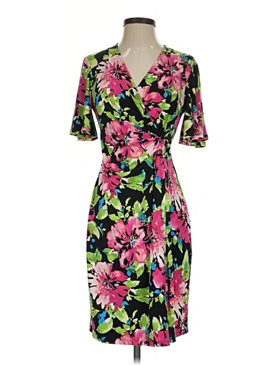 Pre-owned Kasper Cocktail Dress In Multi