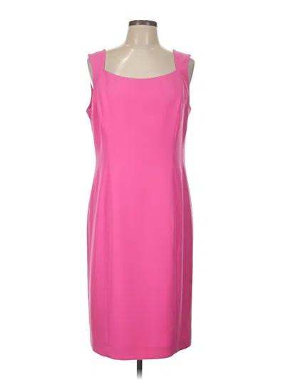 Pre-owned Kasper Cocktail Dress In Pink