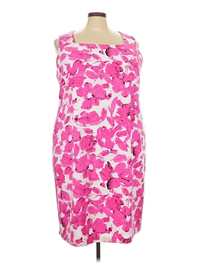 Pre-owned Kasper Cocktail Dress In Pink