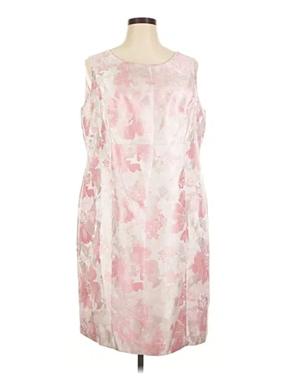 Pre-owned Kasper Cocktail Dress In Pink