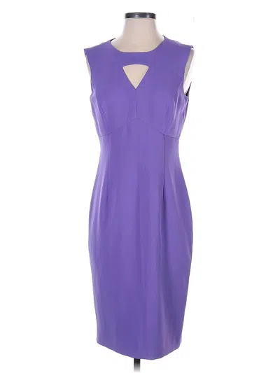 Pre-owned Kasper Cocktail Dress In Purple