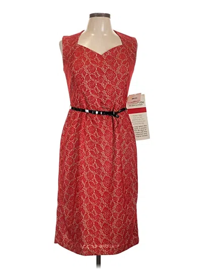 Pre-owned Kasper Cocktail Dress In Red