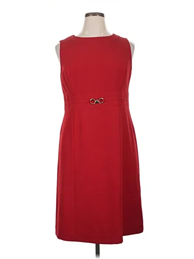 Pre-owned Kasper Cocktail Dress In Red