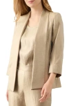 Kasper Drape Neck Topper Jacket