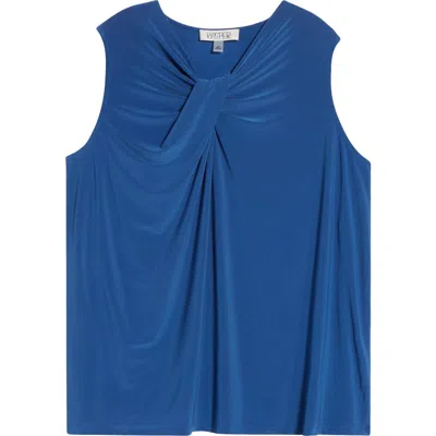 KASPER KASPER DRAPEY SLEEVELESS SHELL TOP