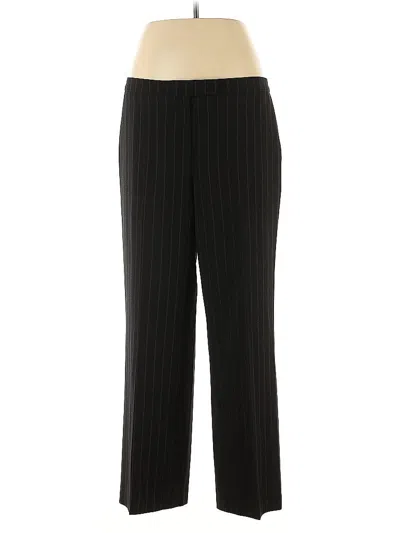 Pre-owned Kasper Dress Pants In Black