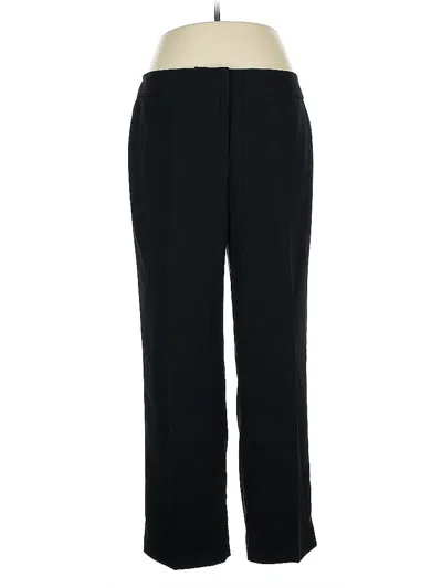 Pre-owned Kasper Dress Pants In Black