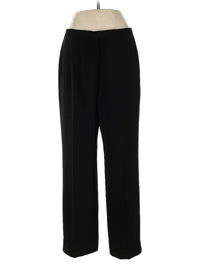 Pre-owned Kasper Dress Pants In Black