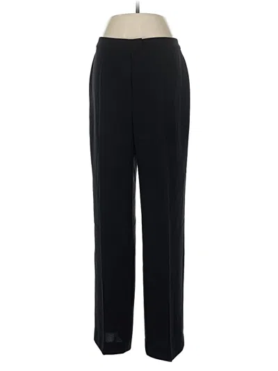 Pre-owned Kasper Dress Pants In Black