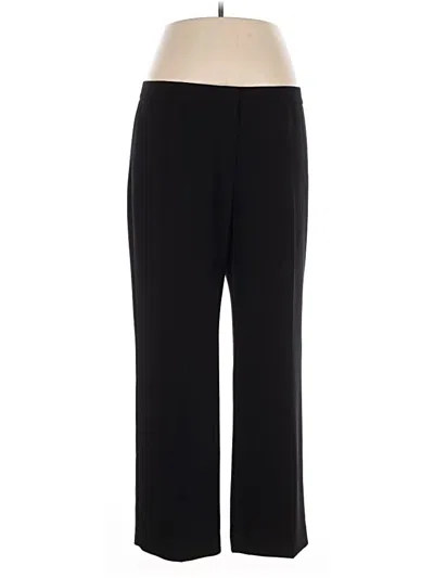 Pre-owned Kasper Dress Pants In Black