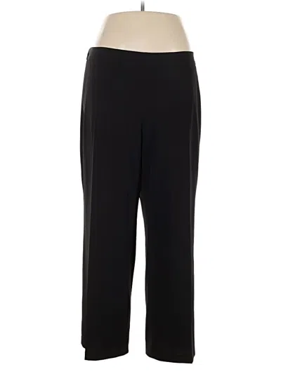 Pre-owned Kasper Dress Pants In Black