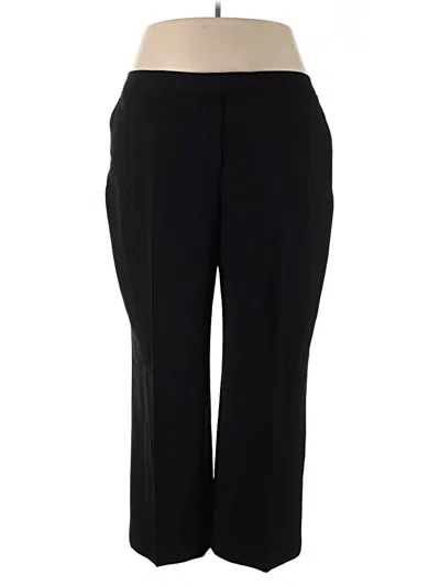 Pre-owned Kasper Dress Pants In Black