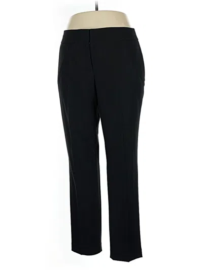 Pre-owned Kasper Dress Pants In Black