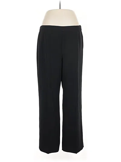 Pre-owned Kasper Dress Pants In Black