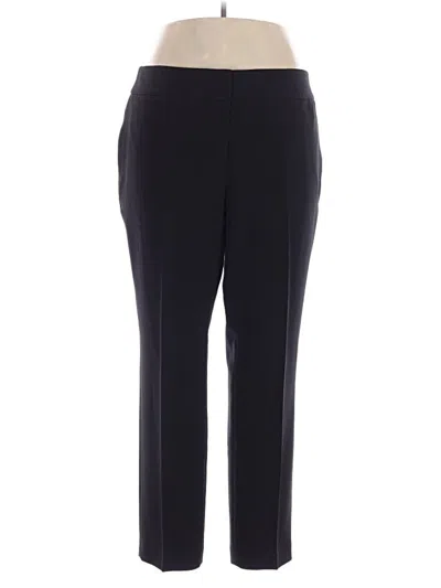 Pre-owned Kasper Dress Pants In Black