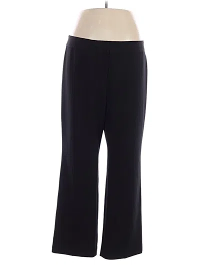 Pre-owned Kasper Dress Pants In Black