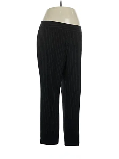 Pre-owned Kasper Dress Pants In Black