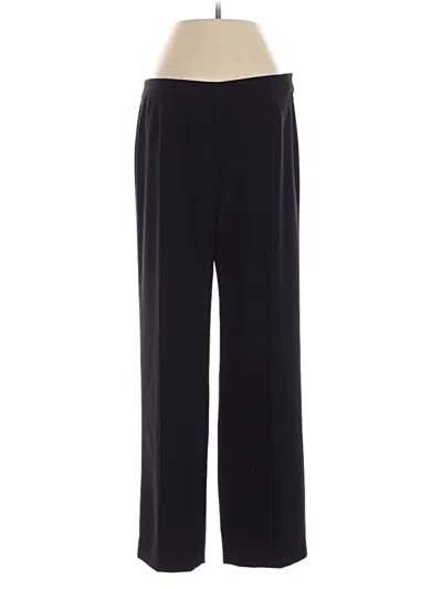 Pre-owned Kasper Dress Pants In Black