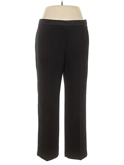 Pre-owned Kasper Dress Pants In Black
