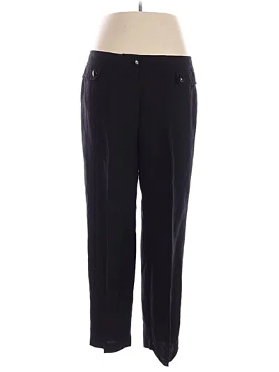 Pre-owned Kasper Dress Pants In Black