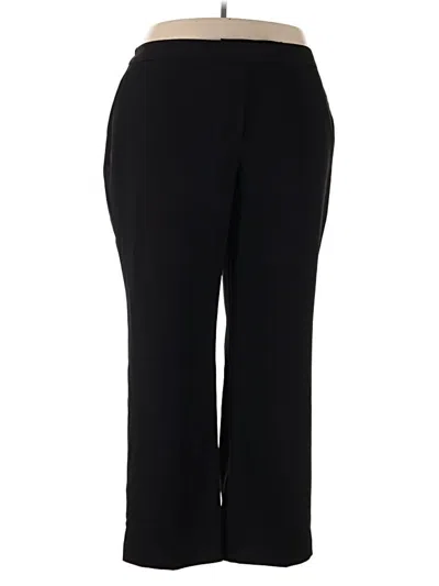 Pre-owned Kasper Dress Pants In Black