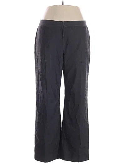 Pre-owned Kasper Dress Pants In Black