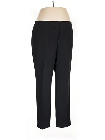 Pre-owned Kasper Dress Pants In Black