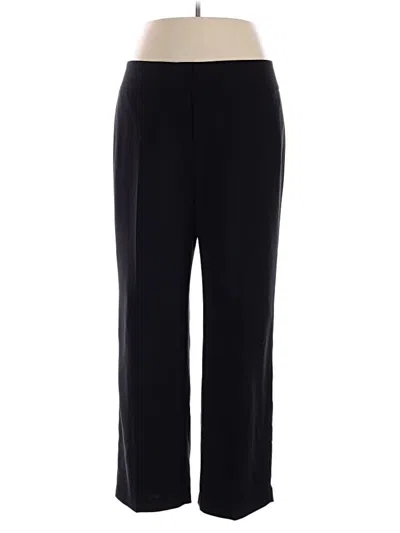 Pre-owned Kasper Dress Pants In Black