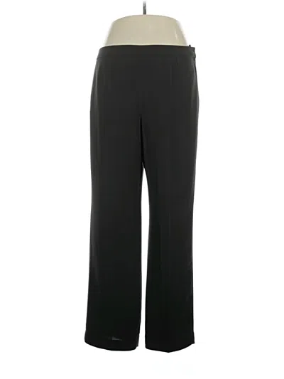 Pre-owned Kasper Dress Pants In Black