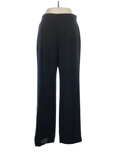 Pre-owned Kasper Dress Pants In Black