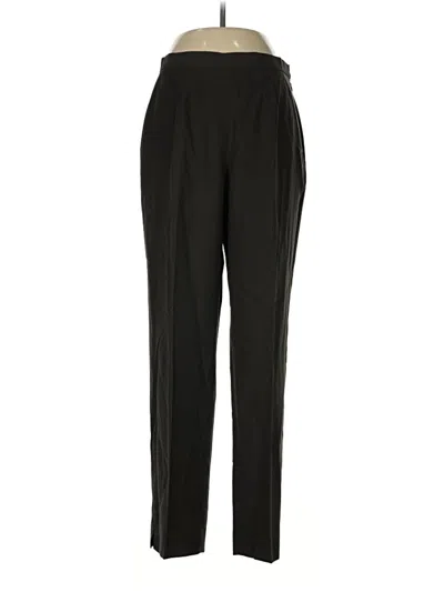 Pre-owned Kasper Dress Pants In Black