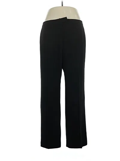 Pre-owned Kasper Dress Pants In Black