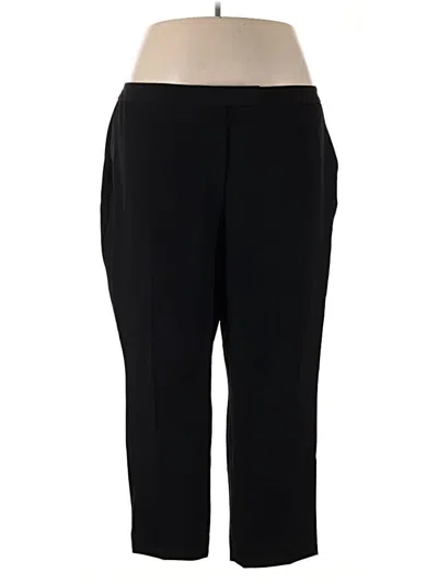 Pre-owned Kasper Dress Pants In Black