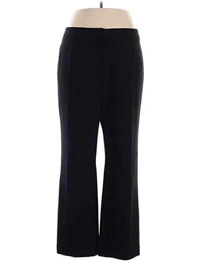 Pre-owned Kasper Dress Pants In Black