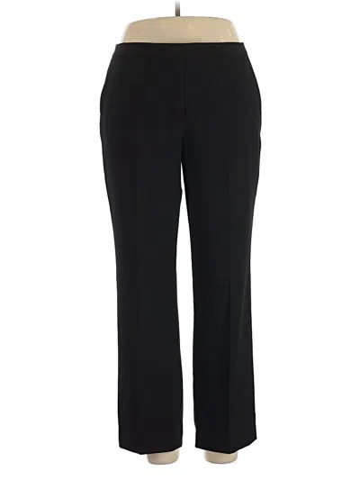 Pre-owned Kasper Dress Pants In Black